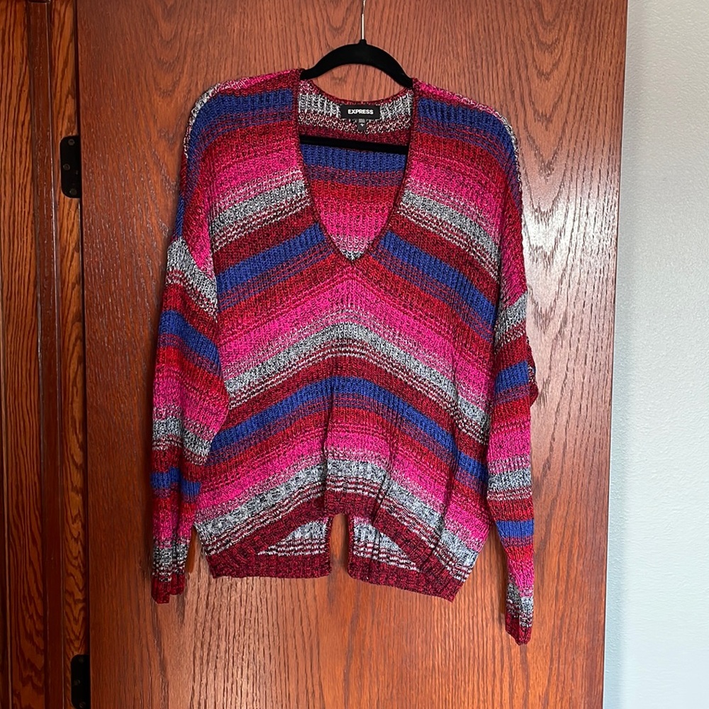 NWOT Multi-colored Express Brand Sweater